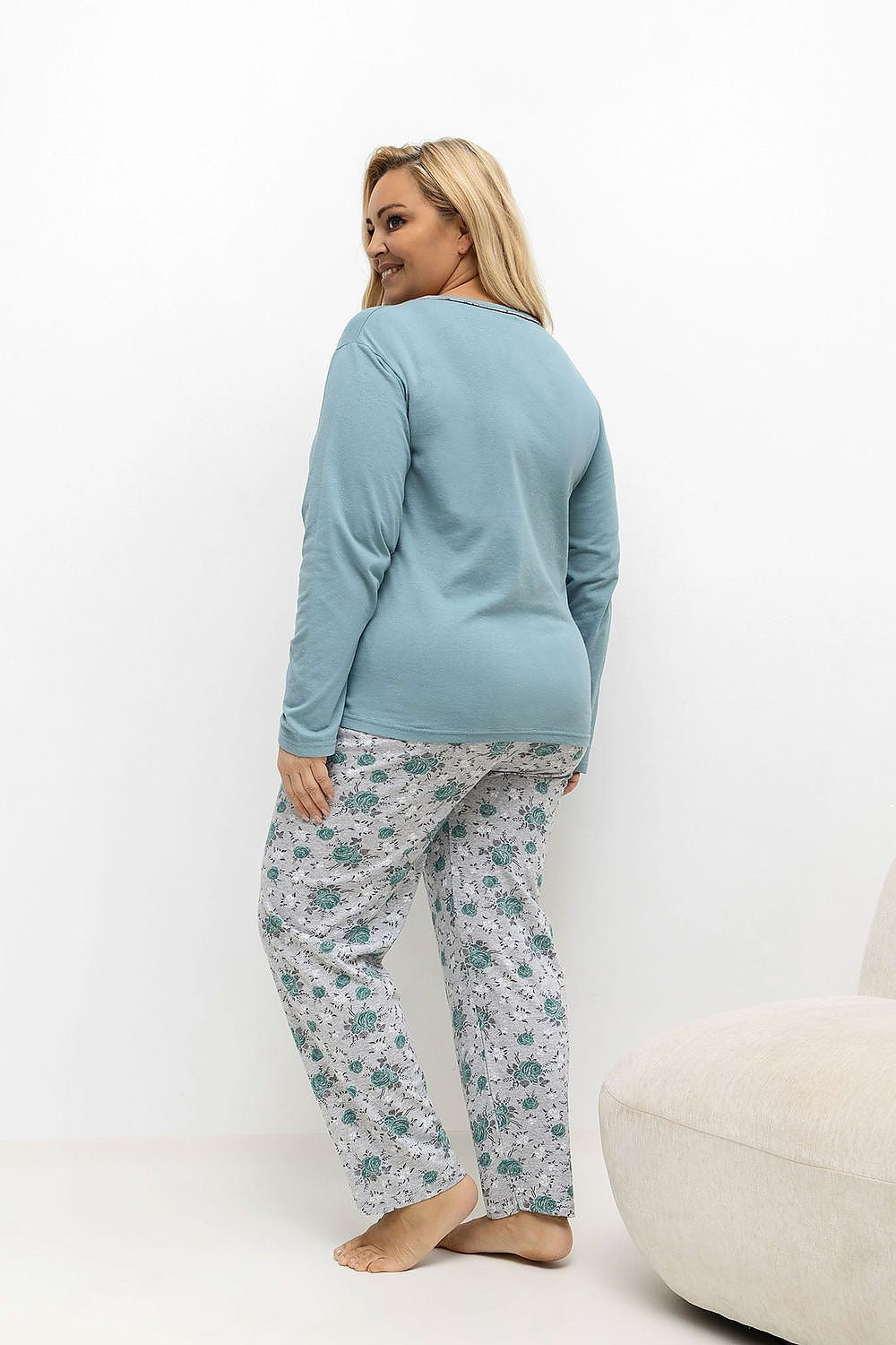  Plus Size Pajamas model 221190 Forever Pink 