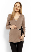  Maternity blouse model 113241 PeeKaBoo 